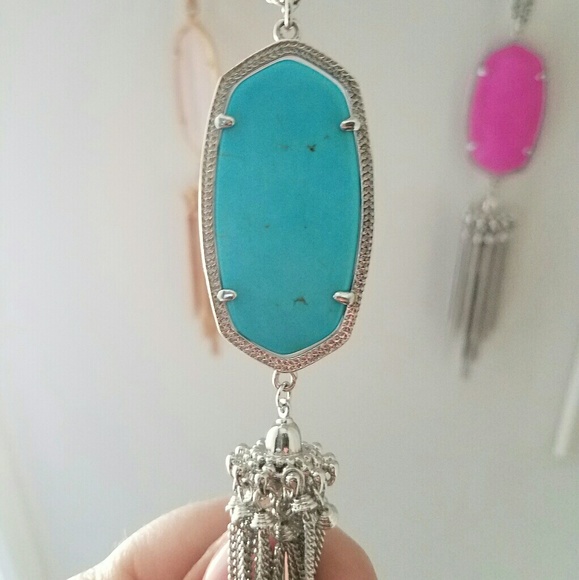 Kendra Scott Rayne in Turquoise - Picture 1 of 3