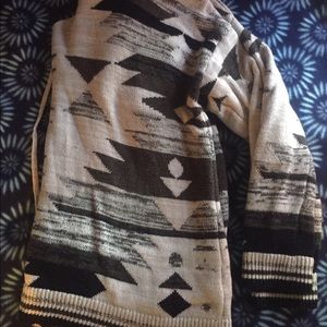 American eagle tribal knit sweater