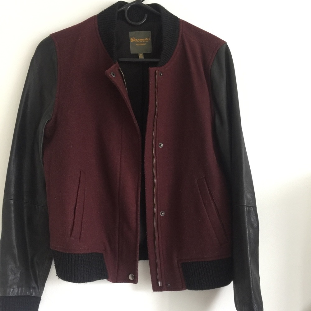 Madewell varsity jacket