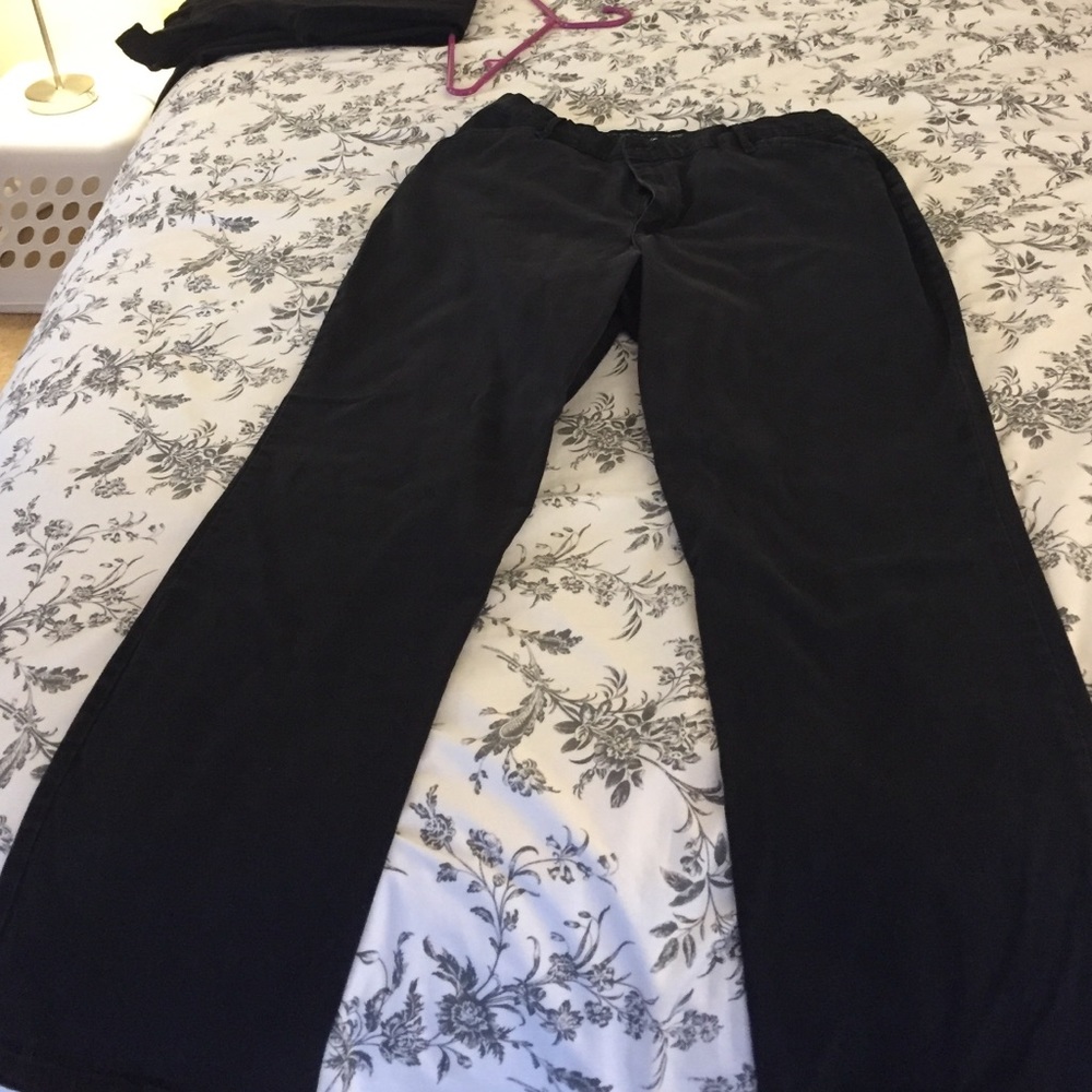 Black slacks