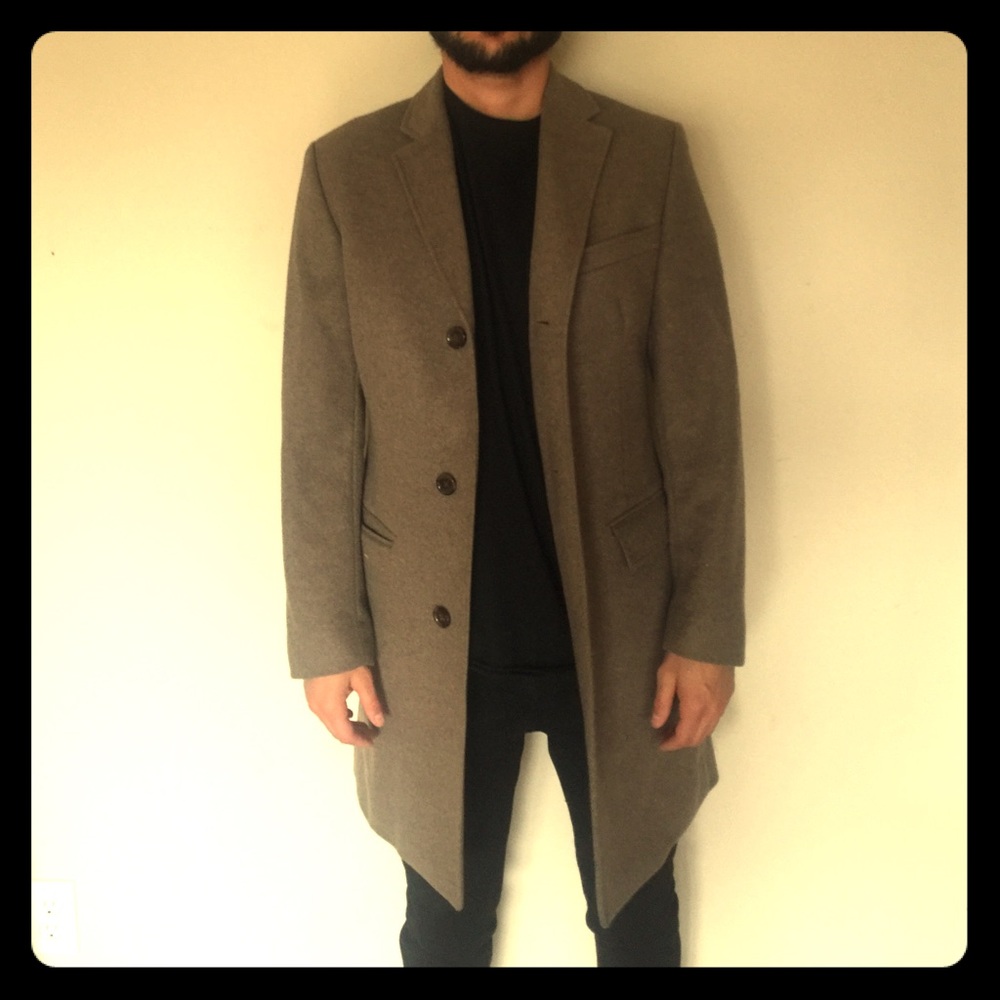 J. Crew ludlow men's peacoat 34s.