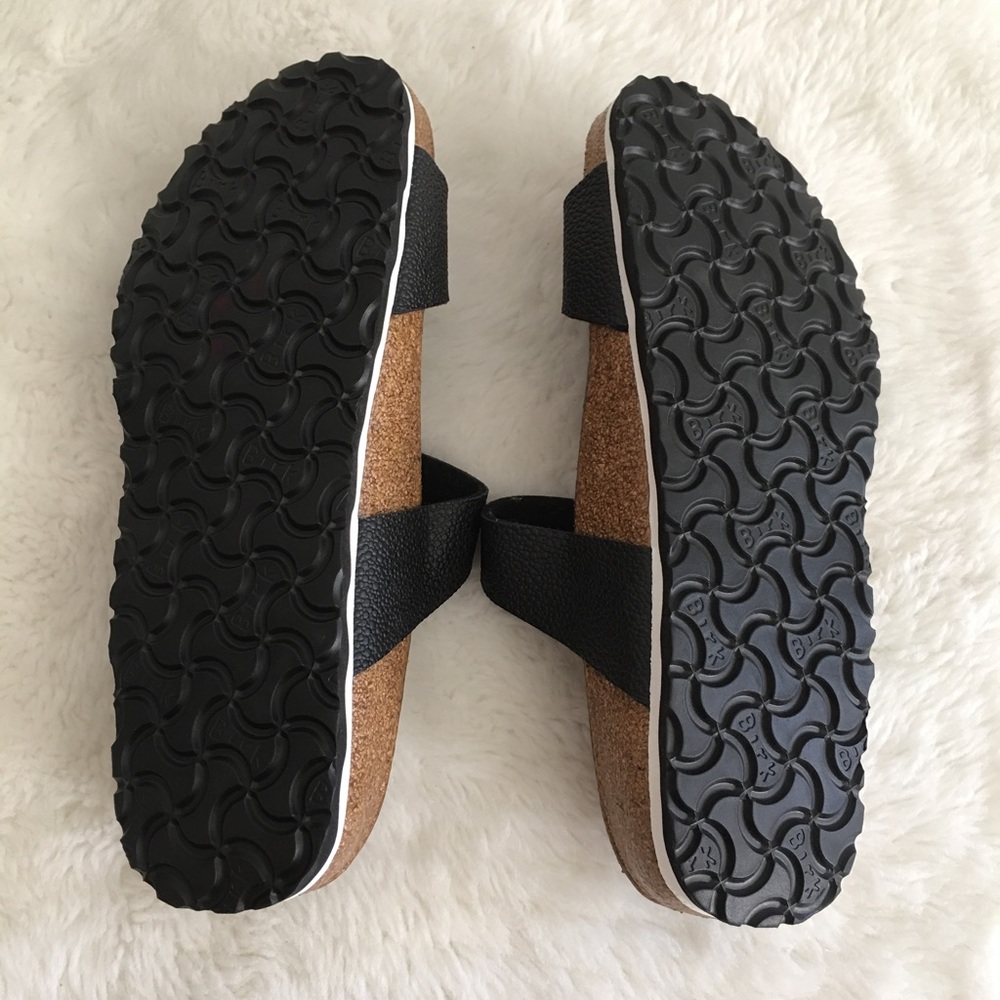 Birki's by Birkenstock Black Sandals size L7 M5 - Picture 5 of 5