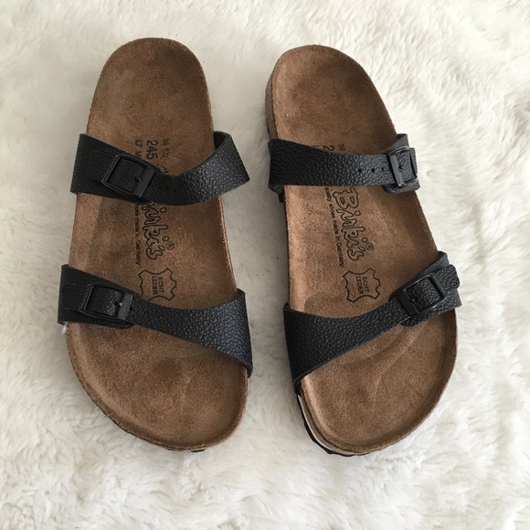 Birkenstock Shoes - Birki's by Birkenstock Black Sandals size L7 M5
