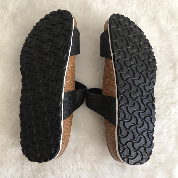 Birki's by Birkenstock Black Sandals size L7 M5 - Picture 5 of 5