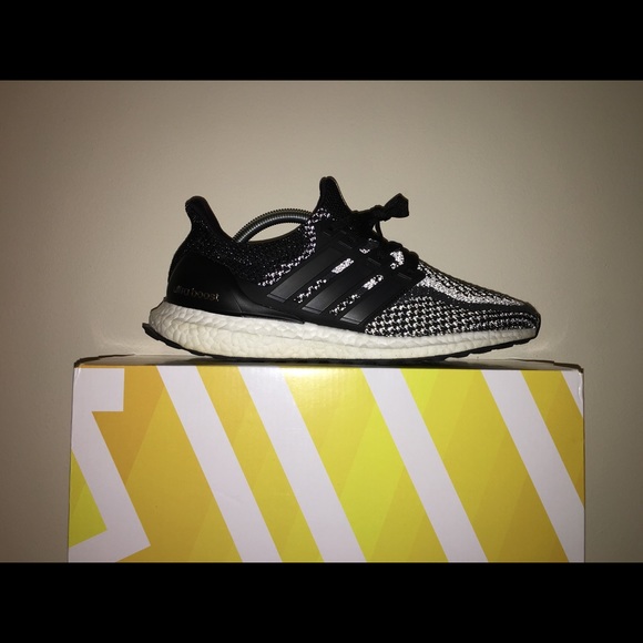 Adidas 3M black ultra boost sz 9