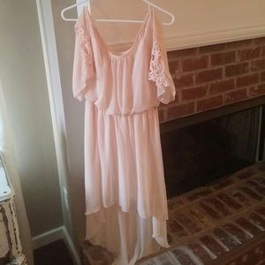 Blush Float dress
