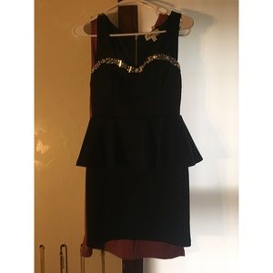 Black formal dress
