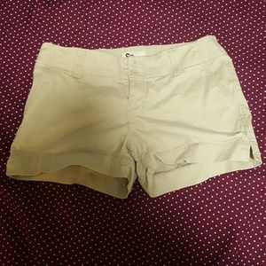 Beige Shorts