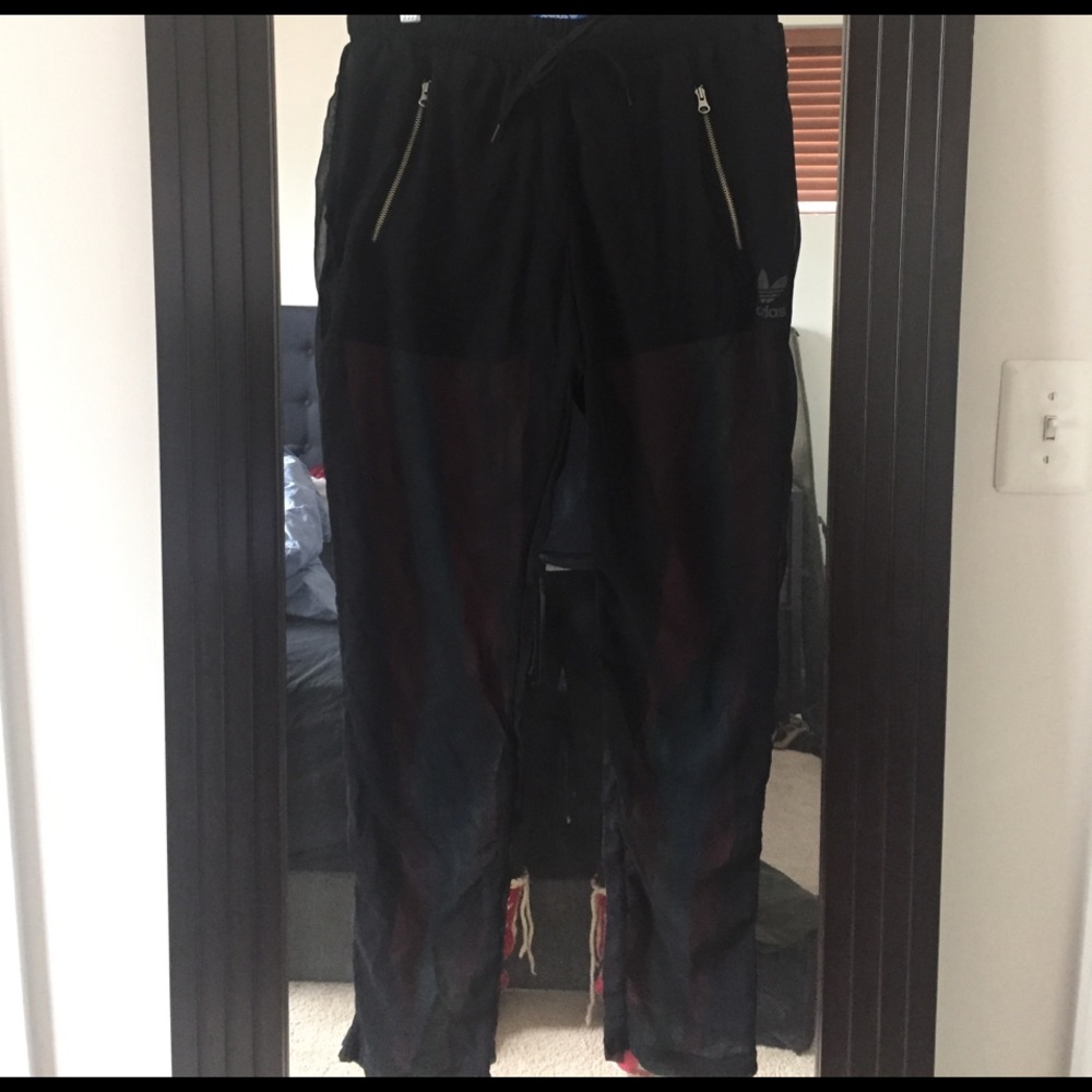 Rita Ora for Adidas see through lounge pants