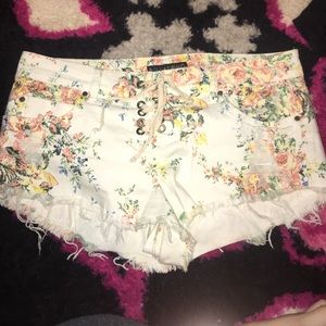 Billabong flower print shorts