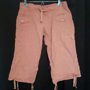 Rue 21 Pink Cargo Pants