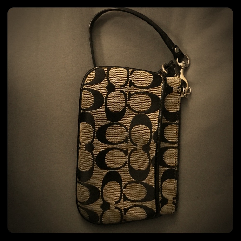 Coach wristlet