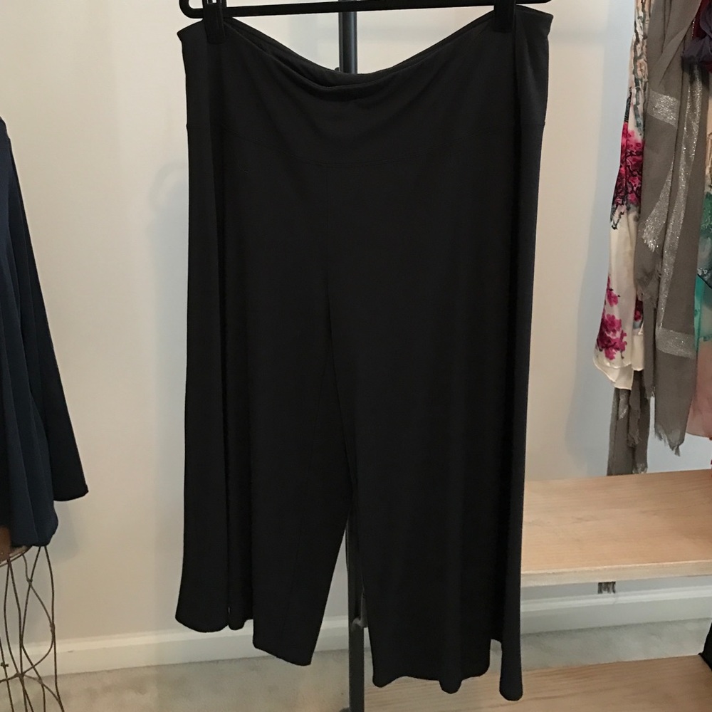 JJill wearever crop wide leg pants