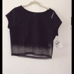 Reebok Women's crop mesh