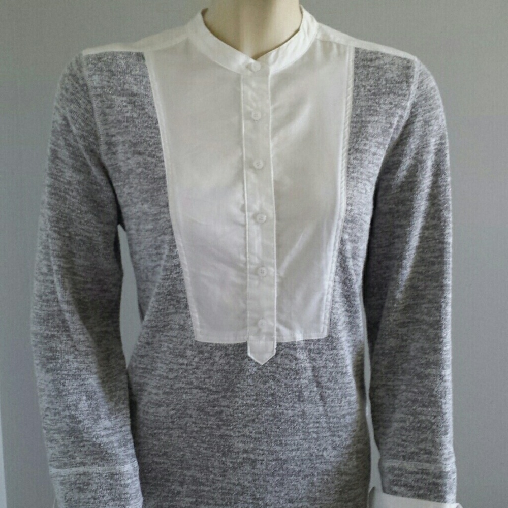 Tux Style Sweater