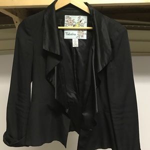 Anthropologie black blazer