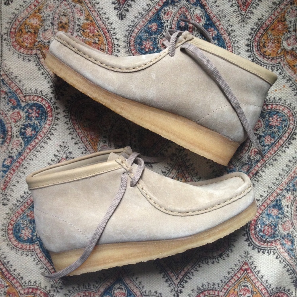 Clarks originals suede Wallabee