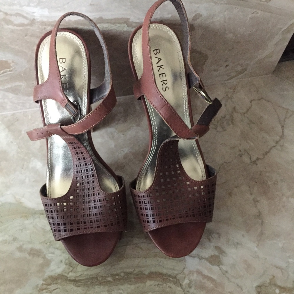 SOLD Bakers Summer Dress Sandal Heels