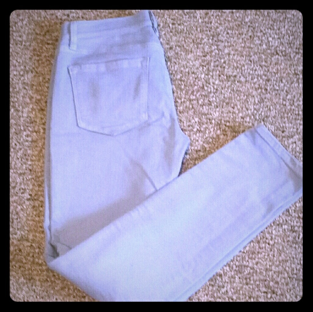 Sky blue jeans