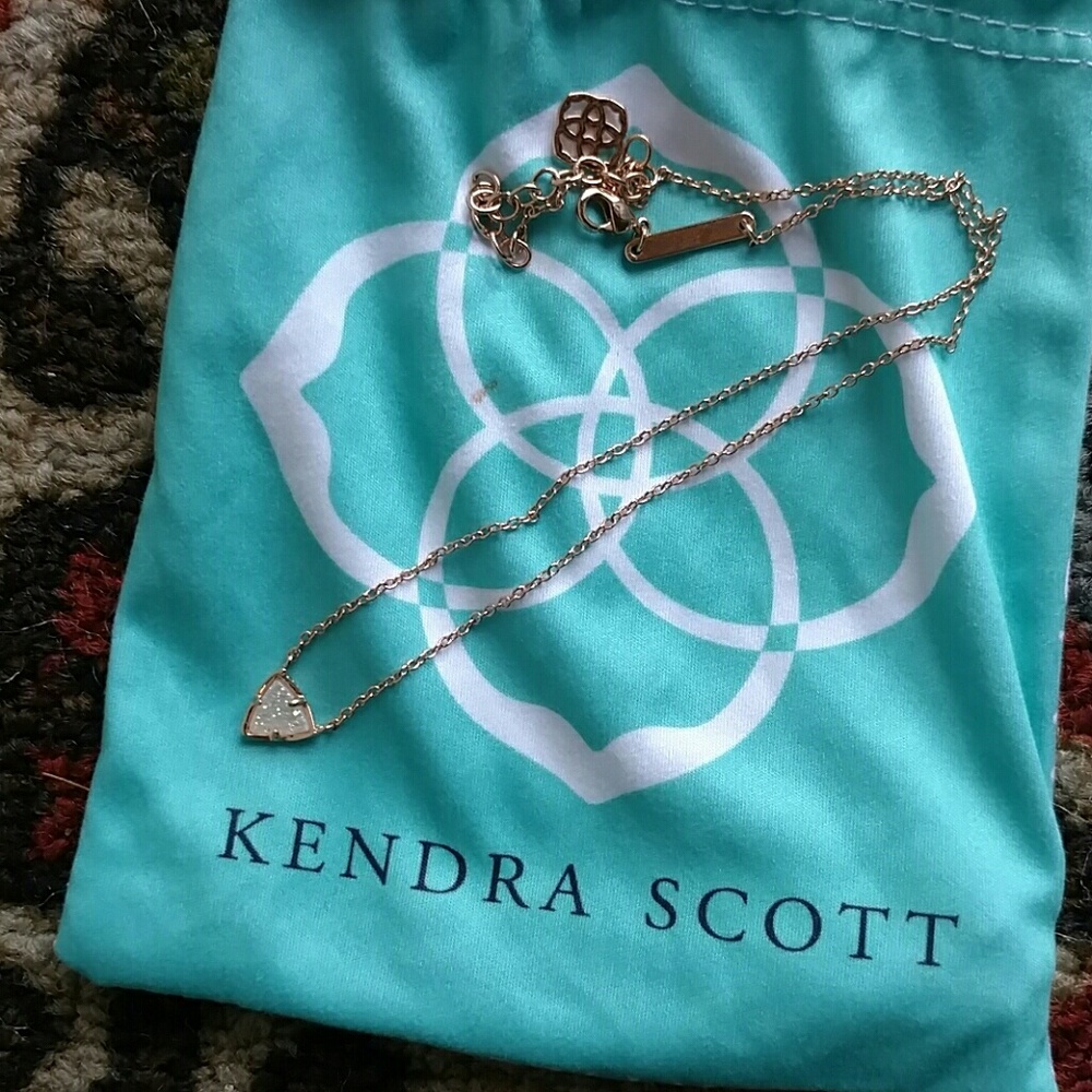 Kendra Scott Perry Drusy Necklace