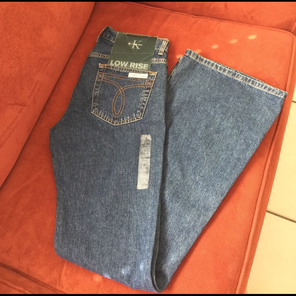 Calvin Klein Low Rise Jeans