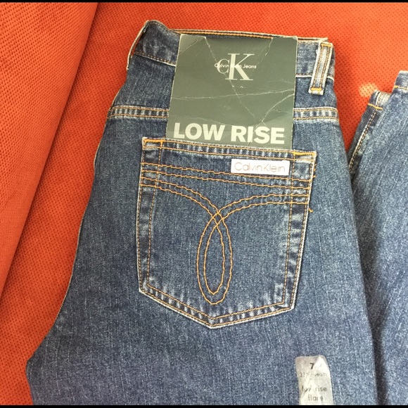 Calvin Klein Low Rise Jeans - Picture 2 of 5