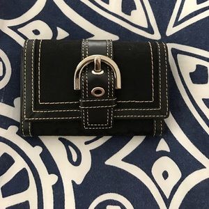 Black coach wallet