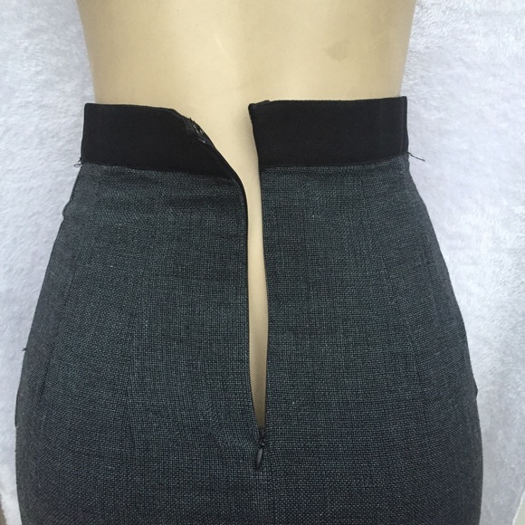 Grey pencil skirt - Picture 4 of 4