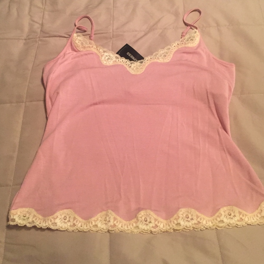 Pretty pink camisole