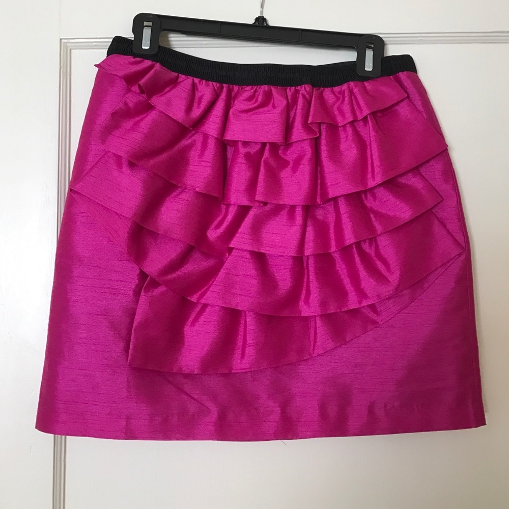 Fuschia miniskirt
