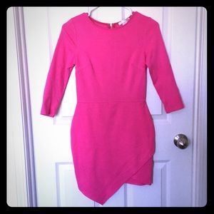 A'GACI Asymmetric Bodycon Dress