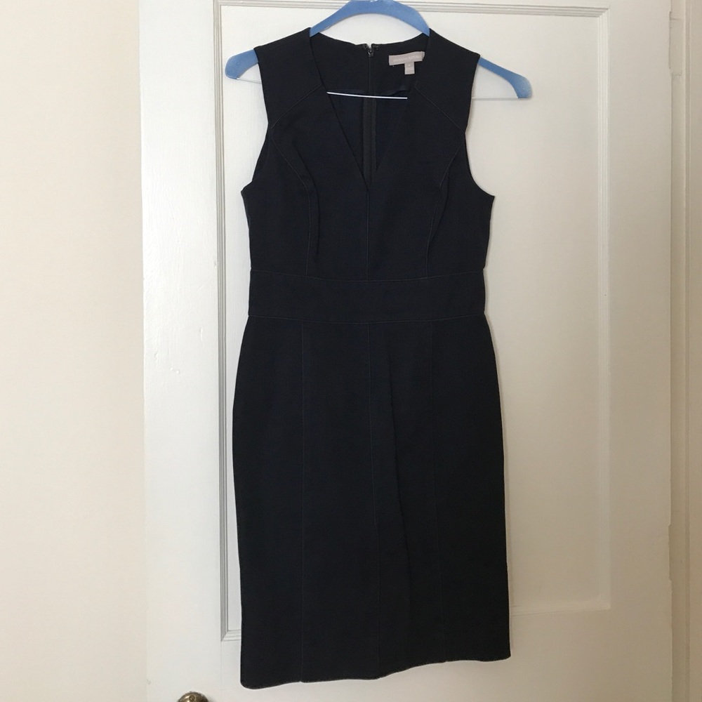 Navy Banana Republic classic dress