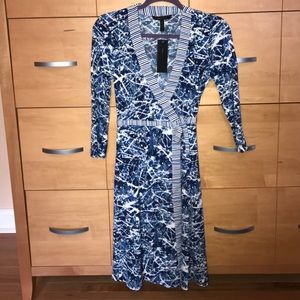 BCBG Maxazria wrap dress, NWT
