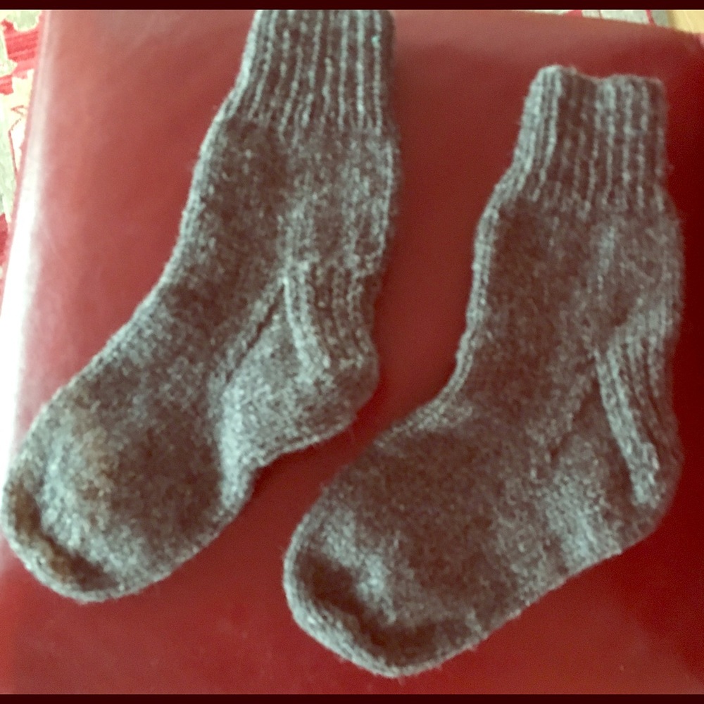 Brand New Hand Knit Socks.