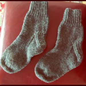 Brand New Hand Knit Socks.