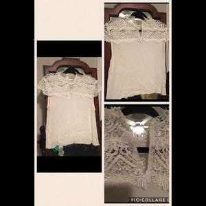 White Lace Blouse