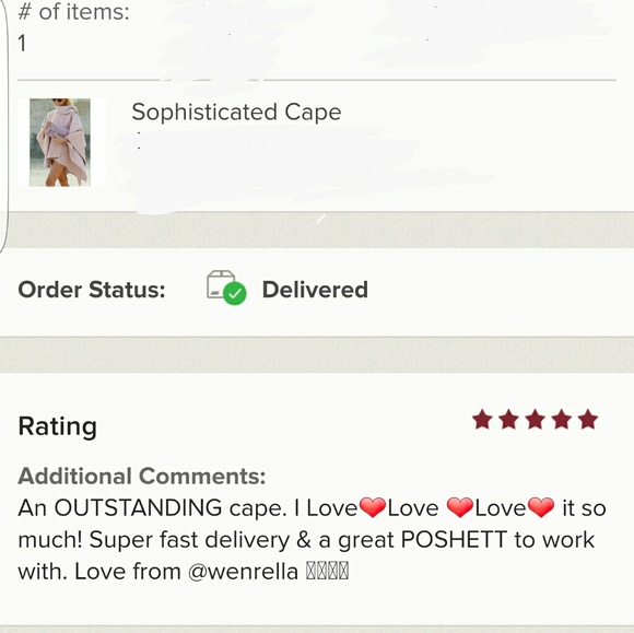 Chic Cape - Picture 7 of 7