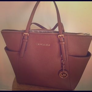 MK Wheat Tote bag