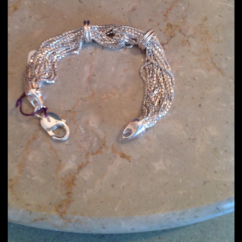 🤑🤑NWT HEAVY Sterling SILVER BRACELET.  FINAL