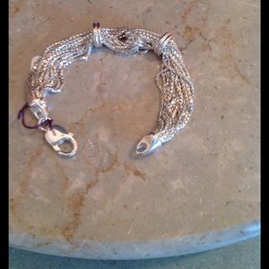 🤑🤑NWT HEAVY Sterling SILVER BRACELET. FINAL