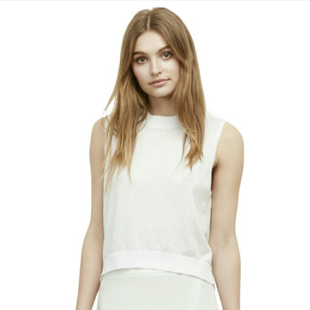 Kenneth Cole Cropped Sweater