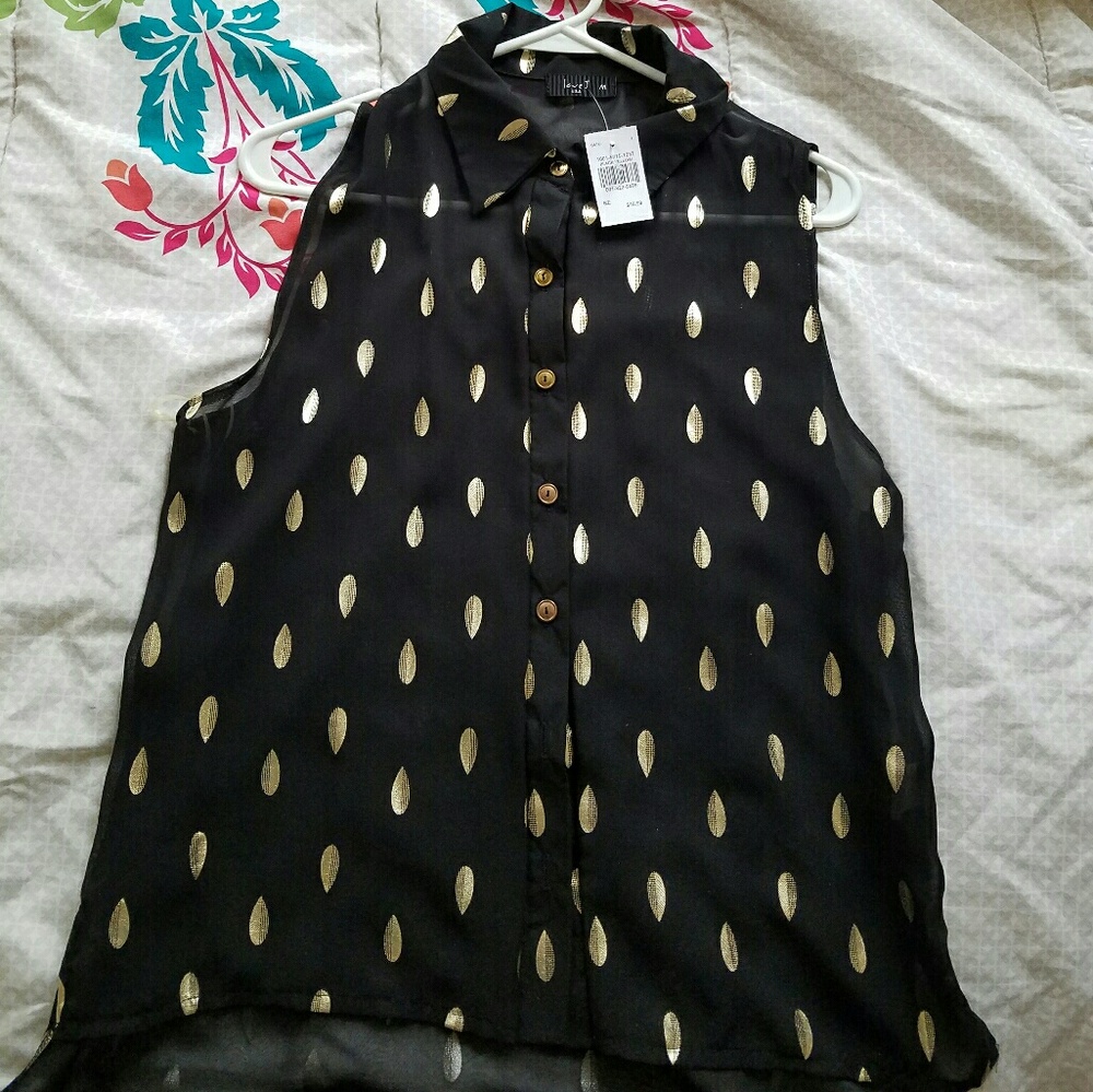 NEW! Chiffon Vest Tunic