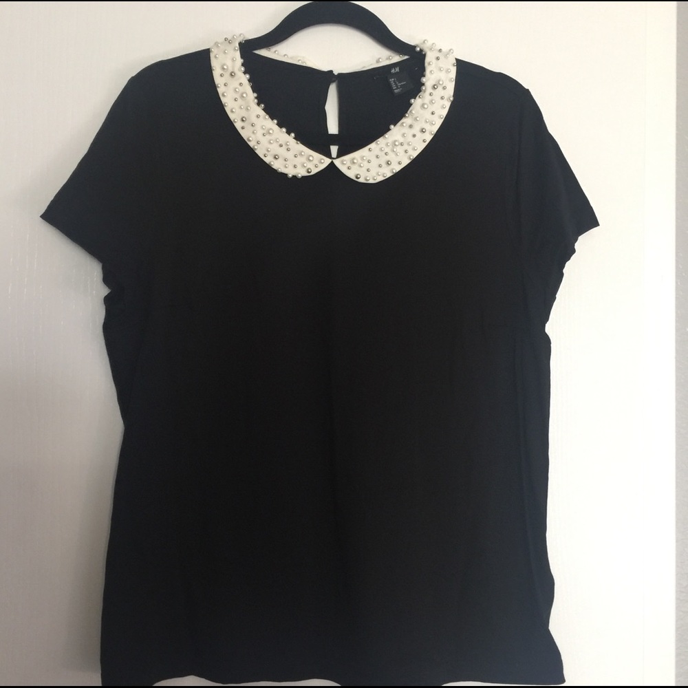 Peter Pan collar blouse