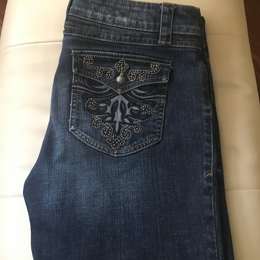 Brand new Harley Davidson blue jeans size 10