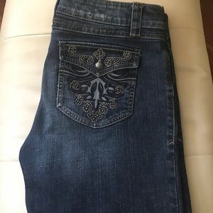 Brand new Harley Davidson blue jeans size 10