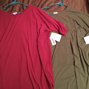 2 LulaRoe Irmas XL NWT