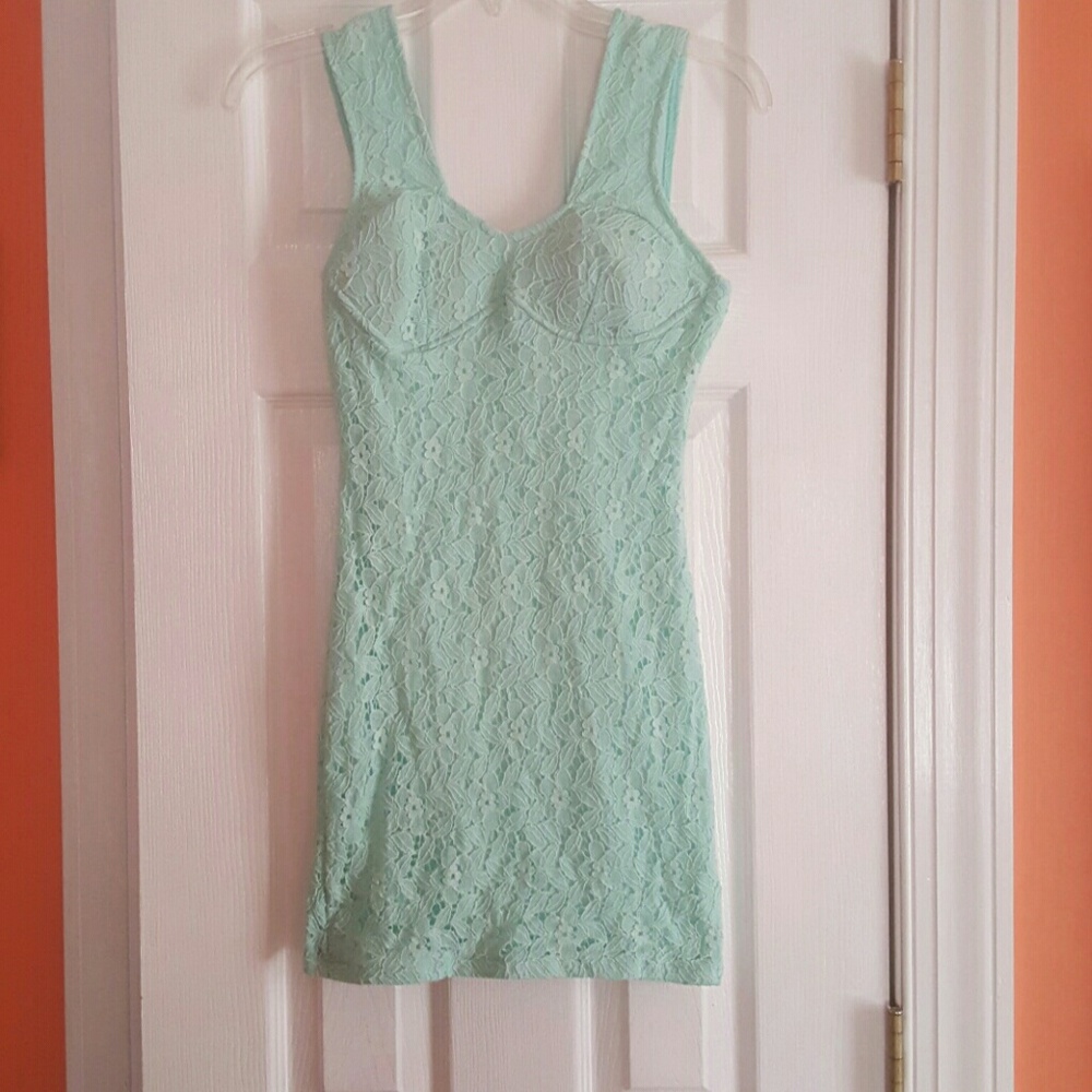 Adorable Mint Green Dress