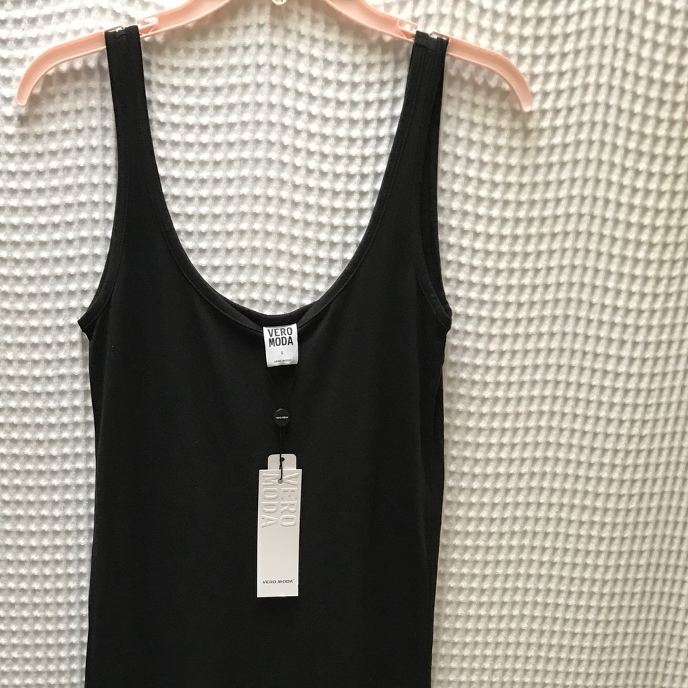 Black maxi dress