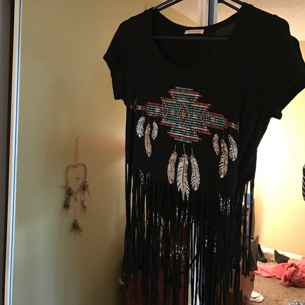 Boho style top