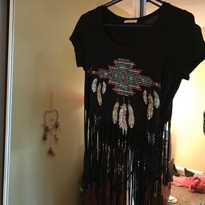 Boho style top